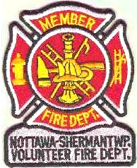 Nottawa-Sherman Volunteer Fire Department Patch